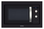 Micro-ondas de Embutir Tramontina Glass Cook 60 25 L em Vidro Temperado com Acabamento Preto 8 Funções 220 V