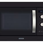 Micro-ondas de Embutir Tramontina Glass Cook 60 25 L em Vidro Temperado com Acabamento Preto 8 Funções 220 V