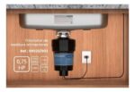 Triturador de Resíduos Alimentares Tramontina para Cubas ou Pias com Furação para Válvula de 4 1/2" com Potência de 0,75 HP 220 V - Imagem 2