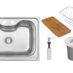 Kit Cuba Tramontina Morgana 60 FX Undermount