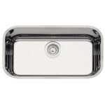 Cuba de embutir Tramontina Lavínia 56 BL em Aço Inox Alto Brilho 56x34 cm