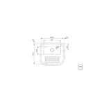 Tanque de Encaixe Tramontina Hera Compact 25L em Aço Inox Escovado 40x40 cm - Imagem 3