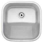 Tanque de Encaixe Tramontina Hera Compact 25L em Aço Inox Escovado 40x40 cm