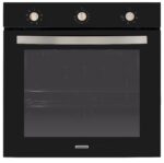 Forno Elétrico de Embutir Tramontina Glass Cook em Vidro Temperado Preto 7 Funções 73 L