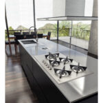 Lixeira de Embutir Tramontina Clean Square em Aço Inox com Balde Plástico 5 L - Imagem 2