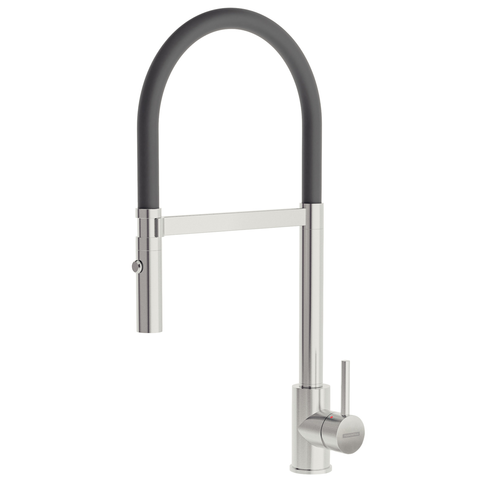 94520034PDMI001 Monocomando Versatile Black em Aço Inox com Mangueira de Silicone Preto - Imagem 1