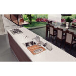 Canal Organizador em Aço Inox Tramontina para Sobrepor com Acabamento Acetinado 60x18 cm - Imagem 2