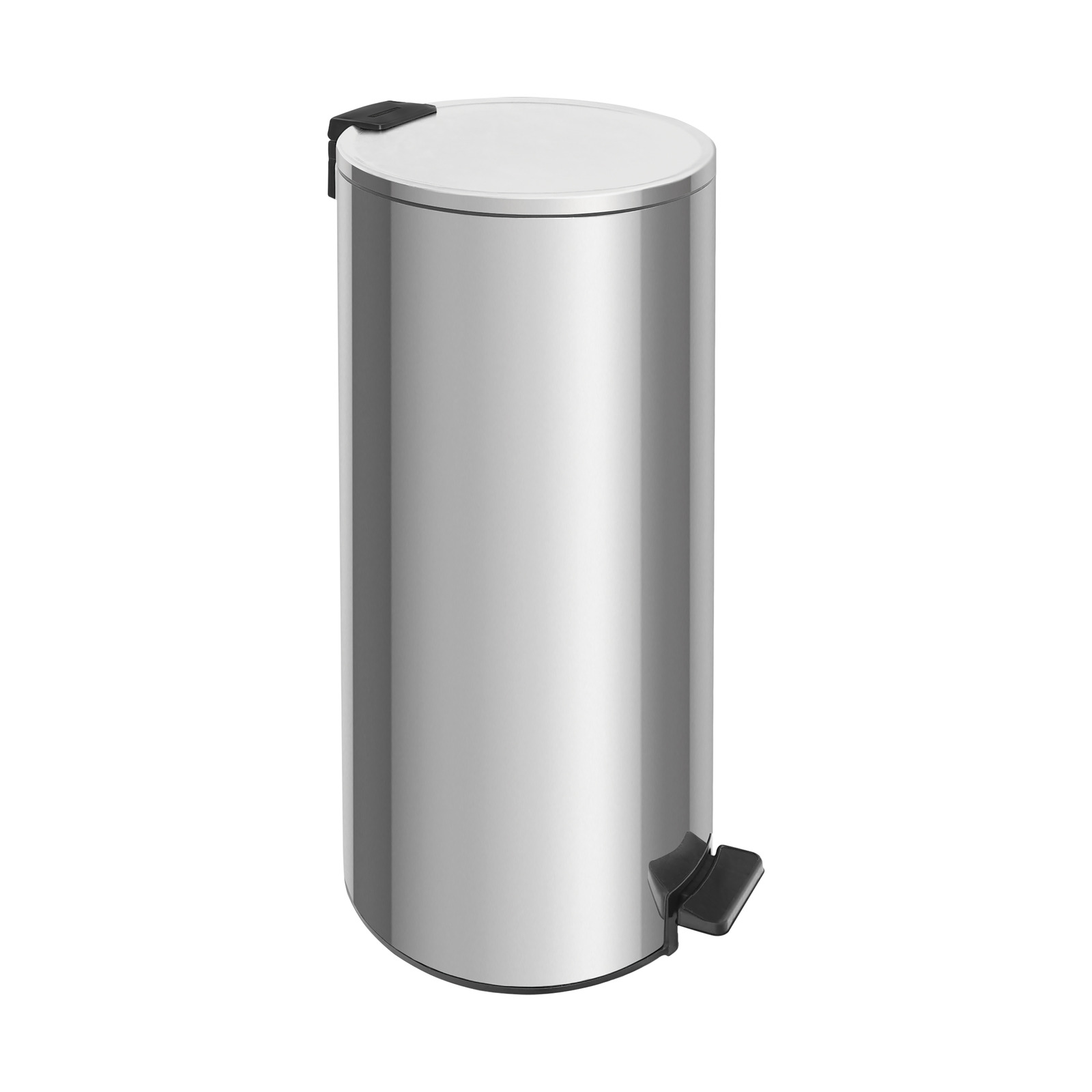 94547030PDMI001 Lixeira com Pedal Tramontina Loop em Aço Inox com Acabamento Polido e Balde Interno 30 L - Imagem 1