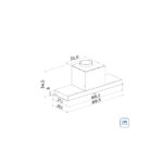 Coifa de Embutir Tramontina Incasso Plus 90 em Aço Inox 90 cm 127 V - Imagem 4